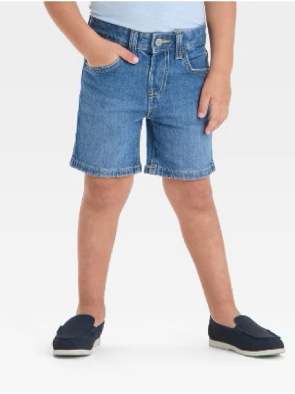 Cat & Jack Medium Wash Denim Jean Shorts